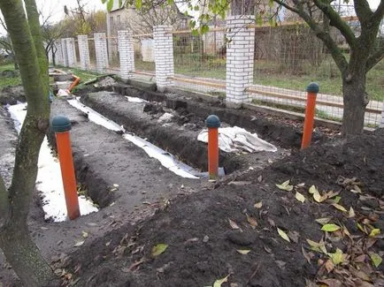 Leach mezőt a szeptikus tartály saját kezűleg