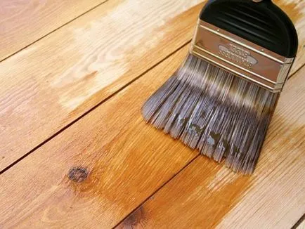 Paint podea de lemn de vechi și noi