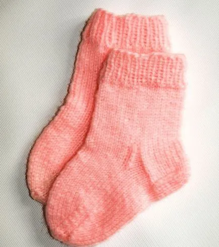 Részletes mesterkurzus kötés zokni fotók