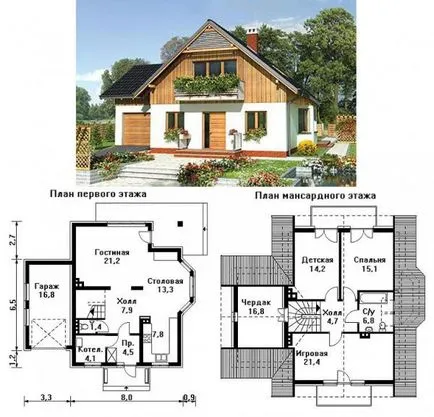 Proiecte de case în zonele rurale, design și arhitectură