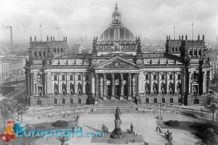 A berlini Reichstag, és megtalálni, hogyan lehet a térképen