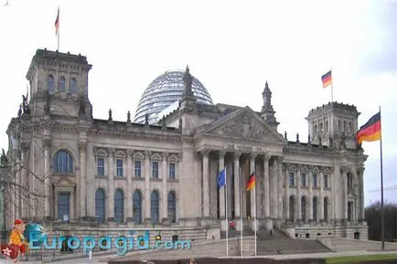 Reichstag din Berlin, și pentru a găsi cum să obțineți pe hartă