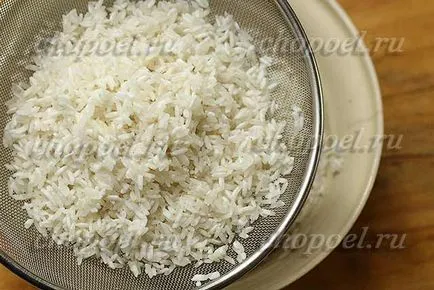 Zöldséges rizs recept lépésről lépésre fotók