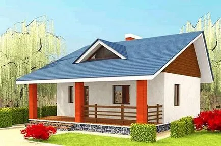 Garden House на пяна блокове