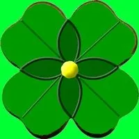 Având talisman Shamrock devenit pentru noroc și bunăstarea, centrul de Miroslavy Bush