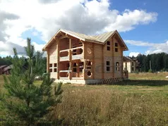 Строителство на къщи и вили от профилирана дървесина до ключ