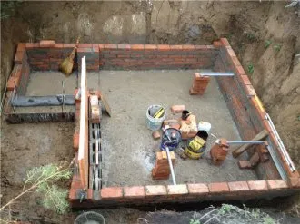 Az építkezés egy vadászház saját kezűleg - betonmaster - kevert beton gyártása