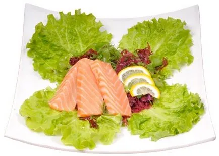 Sushi pentru a comanda la un restaurant japonez, catering pentru produsele alimentare Montignac Indicele glicemic