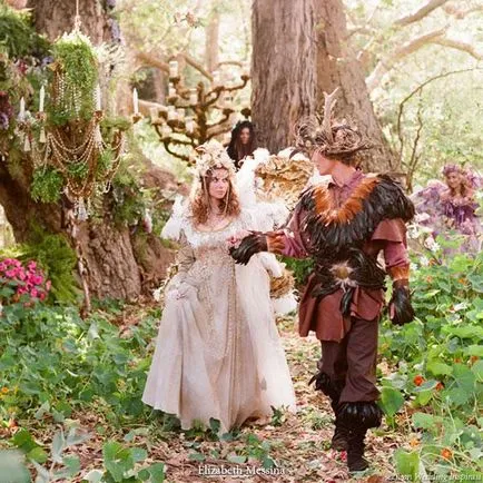 Nunta in stil Elven - meseriași echitabil - manual, lucrate manual