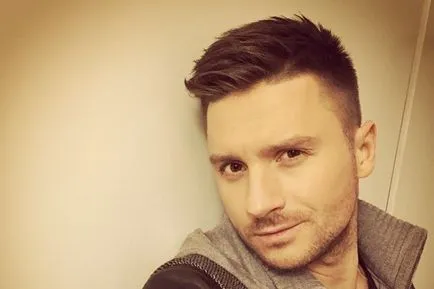 Photo Sergey Lazarev egy fodrász