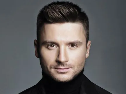 Photo Sergey Lazarev egy fodrász