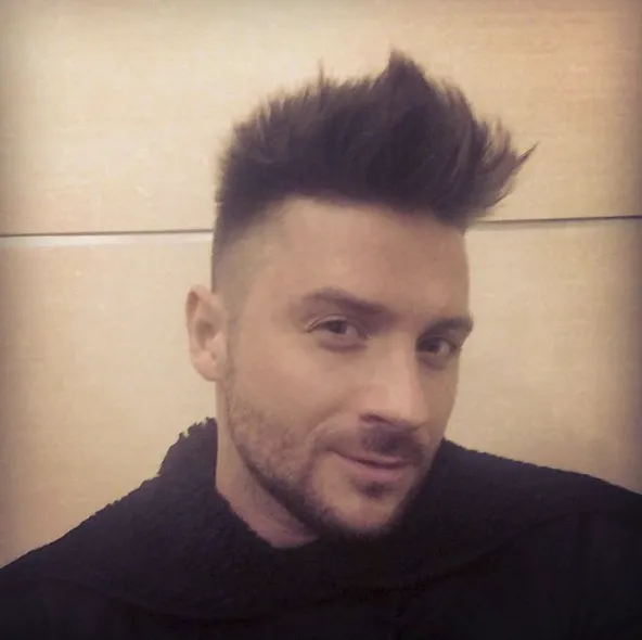 Photo Sergey Lazarev egy fodrász