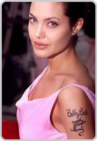 Татуировки на Анджелина Джоли (Анджелина Джоли татуировка) - 30 снимки, татуировки, татуировка