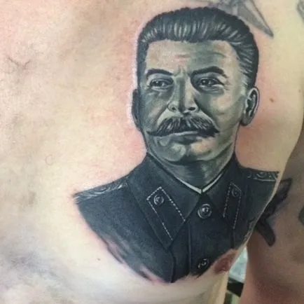 Tattoo Sztálin érték tetoválás, fotók, vázlatok