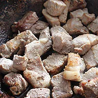 varză cu carne de porc fiert - reteta cu fotografii