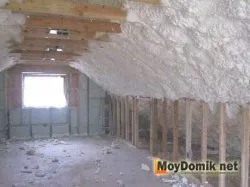 Топлоизолацията на покривни покрития покрив (стан и плосък) и таван