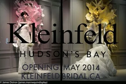 Designul sofisticat al Kleinfeld showroom de nunta din Toronto