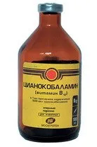 Állatgyógyászati ​​készítmény B12 vitamin (cianokobalamin)