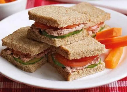 Sandwich delicioase cu pate