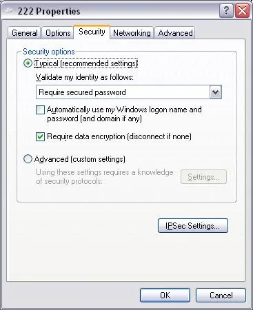 Windows XP как бързо да настроите VPN (свързване на компютри през интернет), прозорци, adminstuff