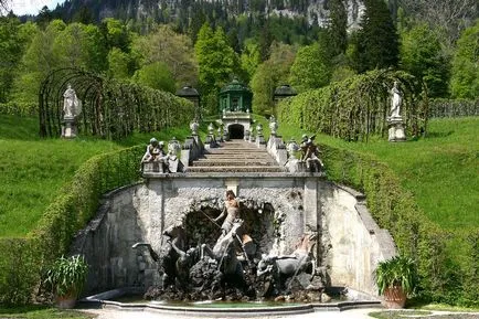 Castelul Linderhof în Bavaria, istorie și arhitectură