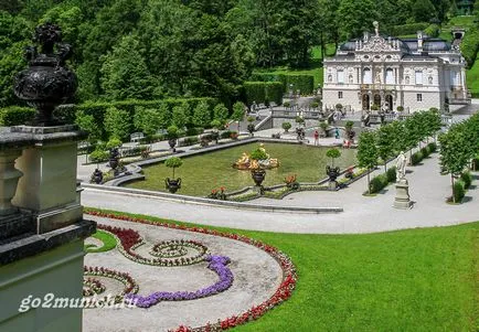 Castelul Linderhof (schloss Linderhof) - cum să obțineți de la Munchen, du-te la MUNCHEN