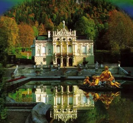 Linderhof kastély - Bavaria ékszer az őrült király