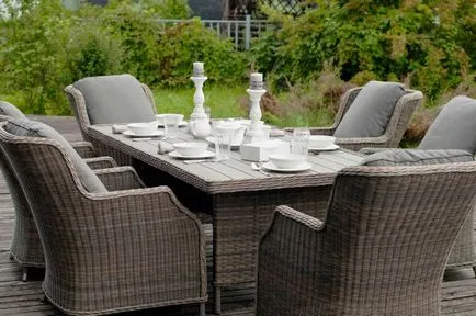 mobilier de răchită 4Sis italian din rattan artificial