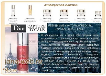 Anti-aging kozmetikumok elit