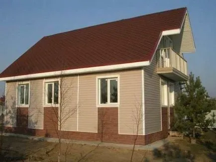 Exteriorul casei mantale tipuri de materiale pentru fațade