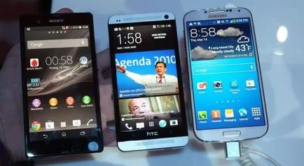 Ce vybrat- Samsung Galaxy S 4, htc unul sau Sony xperia z