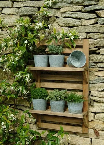 Ideea de decorare grădină - cum de a decora peretele balcon plante casa si casa scarii, proiectare țară