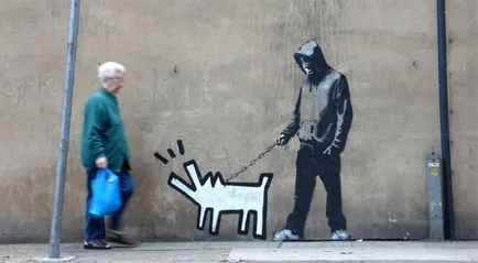 Graffiti - egy csodálatos, titokzatos és ellentmondásos Banksy érdekes!