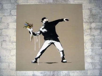 Graffiti - o uimitoare, misterioasă și controversată a lui Banksy interesant!