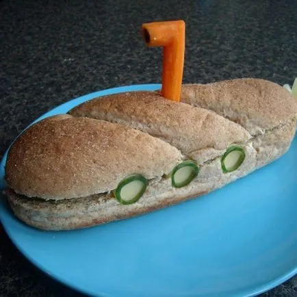 Idei pentru sandwich-uri pentru copii cu fotografii