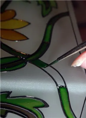 Díszítő ólomüveg festékek