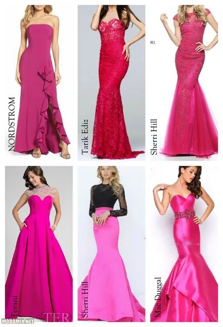 rochii de bal de culoare 2017 - 14 culori la modă