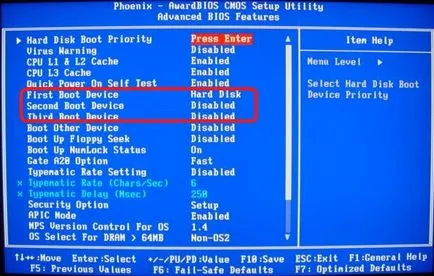 Hiba diagnosztizálása disk boot failure, insert rendszer lemez, és nyomjuk meg