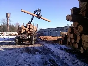 Gerendaházak a log-ready Mari El a termelőtől