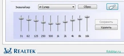 Pilóta Realtek HD Audio, és az egész világ nem elég