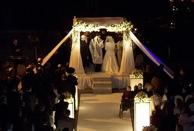 zsidó esküvő