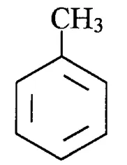 Formula toluen în chimie