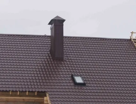 Pipe Запечатване на покрива с ръце