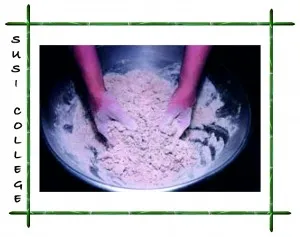 Hajdina soba tésztával meg a kezét (a recept)
