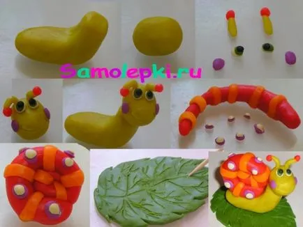 Caterpillar, melc-pas sistem de plastilină