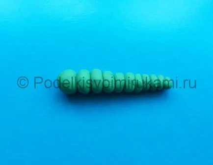 Caterpillar plastilină