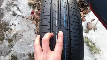 Kopásjelző Nokian Tyres és hogyan kell meghatározni bridgestone