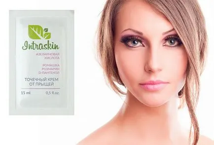 Intraskin (intraskin) - crema spot pentru acnee