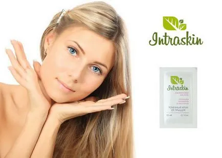 Intraskin (intraskin) - crema spot pentru acnee