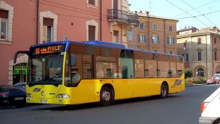 Cum se ajunge de la aeroportul din Rimini către centrul orașului - sau un autobuz de transfer